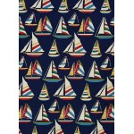 Couristan Outdoor Escape Yachting Navy Rug 2' x 4'