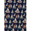 Couristan Outdoor Escape Yachting Navy Rug 5'6" x 8'