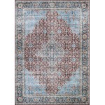 Couristan Pasha Nahavand Cabernet Rug 5' x 8'