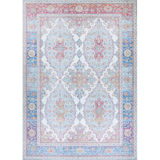 Couristan Pasha Persepolis Twilight Runner Rug 2' x 8'