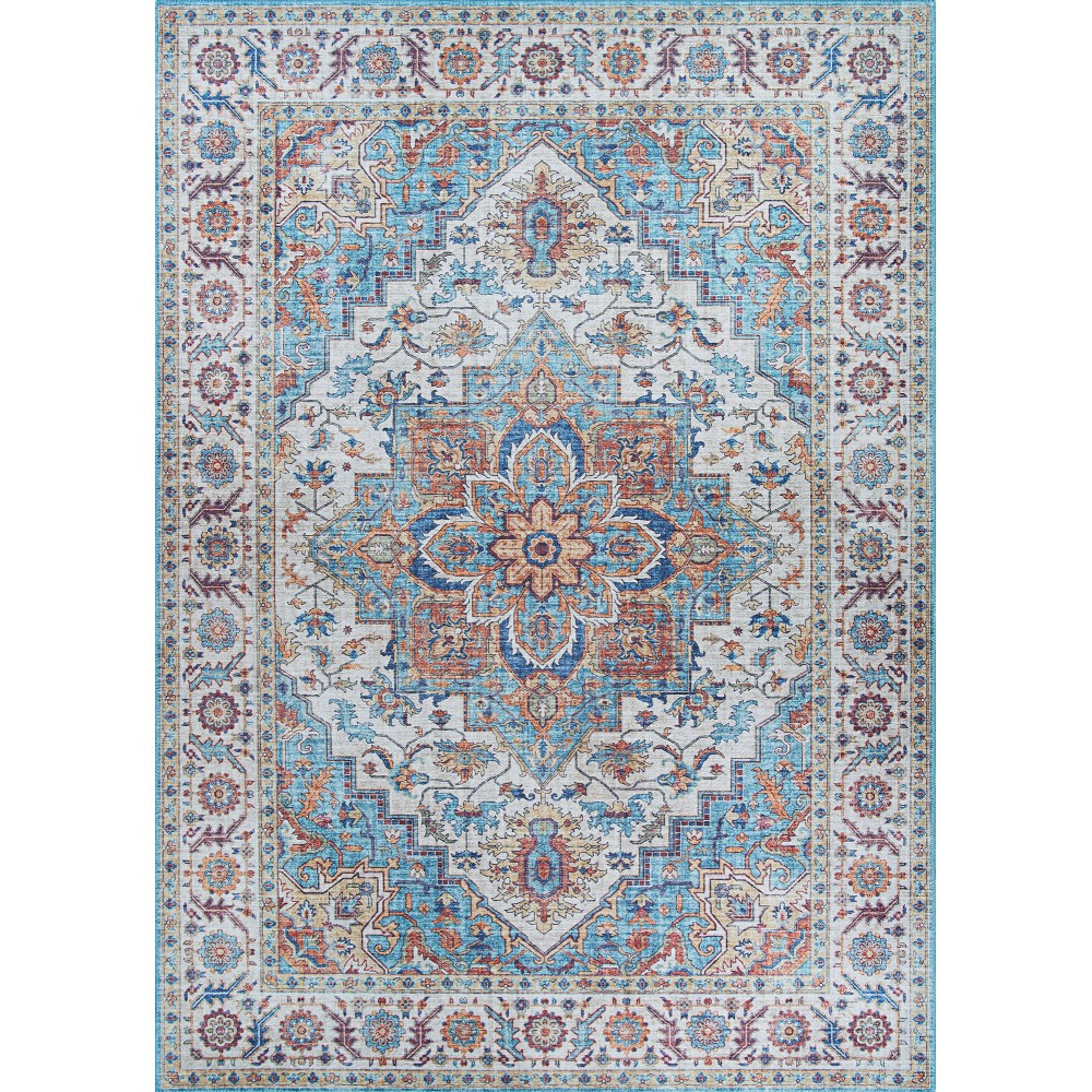Couristan Pasha Sarouk Navy Rug 8' x 10'