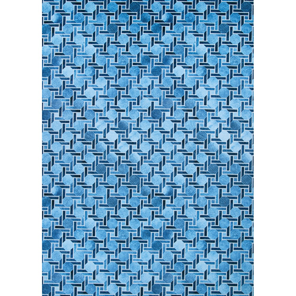 Couristan Prairie Solstice Marine Blue Rug 3'9" x 5'5"