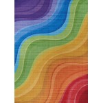 Couristan Rainbow Candiland Multi Rug 5' x 8'