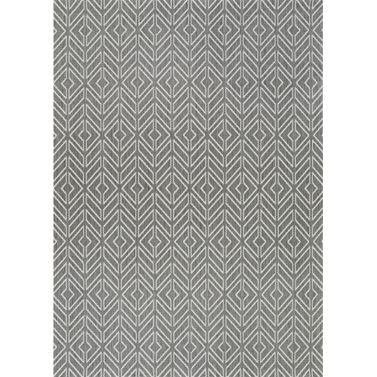 Couristan Recife Cabana Tile Alloy-Ivory Rug 2' x 3'7"