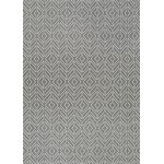 Couristan Recife Cabana Tile Alloy-Ivory Rug 5'10" x 9'2"