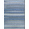 Couristan Recife Gazebo Stripe Champ-Blue Runner Rug 2'3" x 11'9"