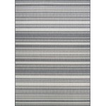 Couristan Recife Gazebo Stripe Champ-Grey Rug 2' x 3'7"