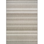 Couristan Recife Gazebo Stripe Champ-Taupe Rug 2' x 3'7"