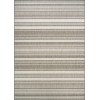 Couristan Recife Gazebo Stripe Champ-Taupe Round Rug 8'6" x 8'6"