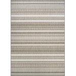 Couristan Recife Gazebo Stripe Champ-Taupe Runner Rug 2'3" x 11'9"