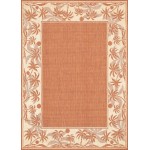 Couristan Recife Island Retreat Terra Cotta-Natural Rug 2' x 3'7"