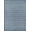 Couristan Recife Saddlestitch Champagne-Blue Rug 7'6" x 10'9"