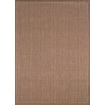 Couristan Recife Saddlestitch Cocoa-Natural Rug 2' x 3'7"