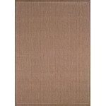 Couristan Recife Saddlestitch Cocoa-Natural Rug 7'6" x 10'9"