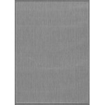 Couristan Recife Saddlestitch Grey-White Rug 2\' x 3\'7"