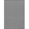 Couristan Recife Saddlestitch Grey-White Rug 2' x 3'7"