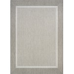 Couristan Recife Stria Texture Champagne-Taupe Rug 3'9" x 5'5"