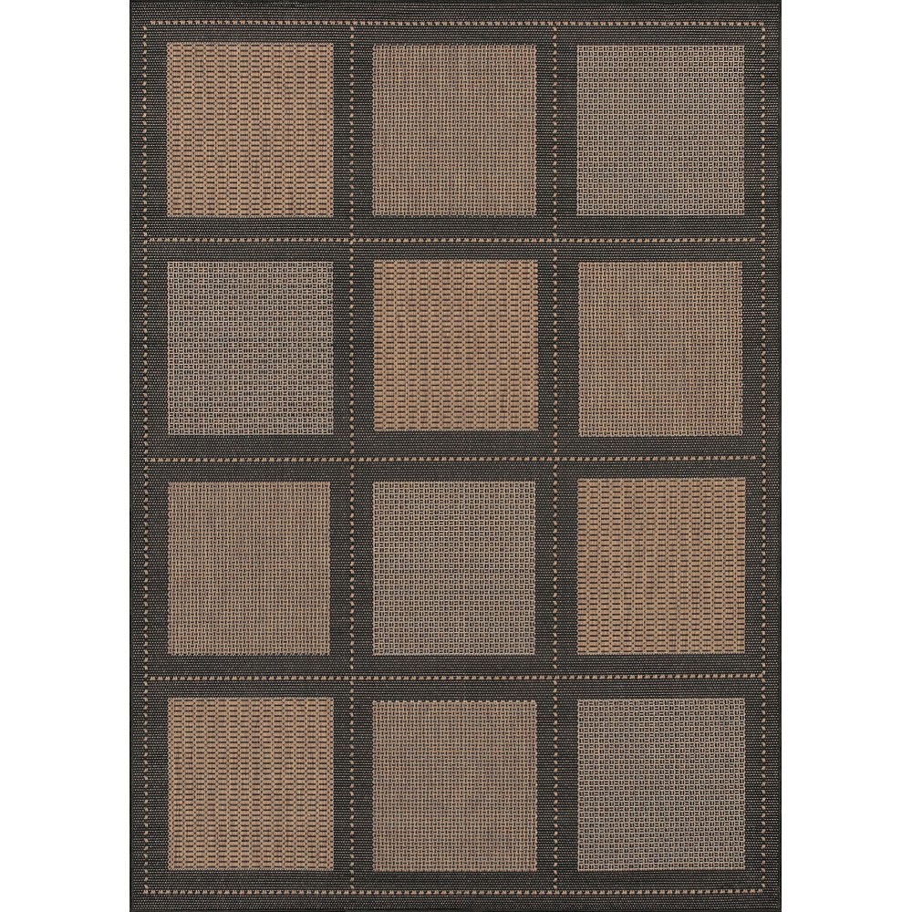 Couristan Recife Summit Cocoa-Black Rug 2' x 3'7"