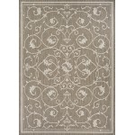 Couristan Recife Veranda Champagne-Taupe Rug 5'3" x 7'6"