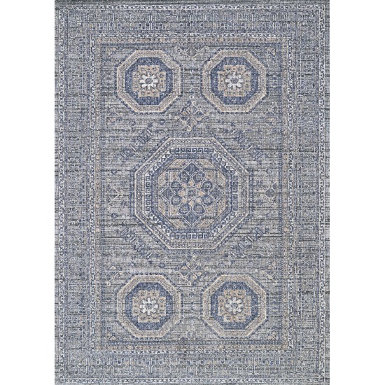 Couristan Savoy Abadeh Denim Rug 5'3" x 7'2"