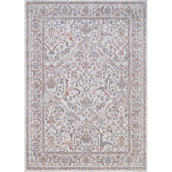 Couristan Savoy Hadad Ivory Rug 5'3" x 7'2"