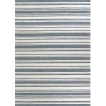 Couristan Scandia Bayadere Blue-Ivory Rug 5' x 8'