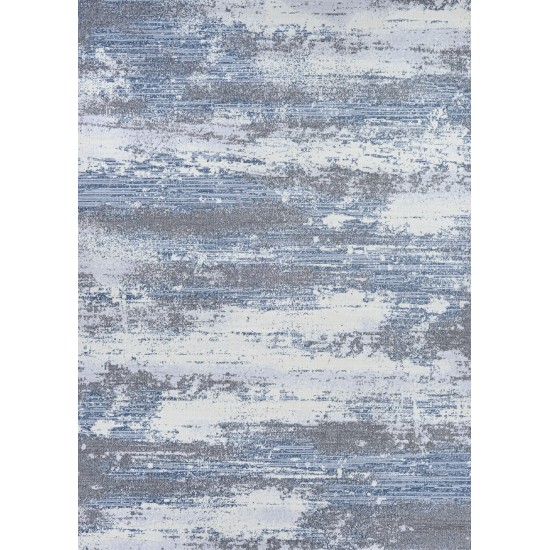 Couristan Serenity Virga Opal-Grey-Mushroom Rug 2' x 3'11"