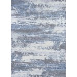 Couristan Serenity Virga Opal-Grey-Mushroom Rug 5'3" x 7'6"