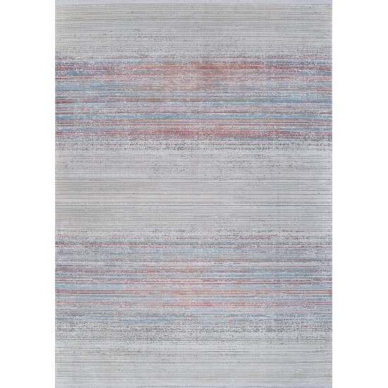 Couristan Siena Ombre Multi-Ivory Rug 5'3" x 7'2"