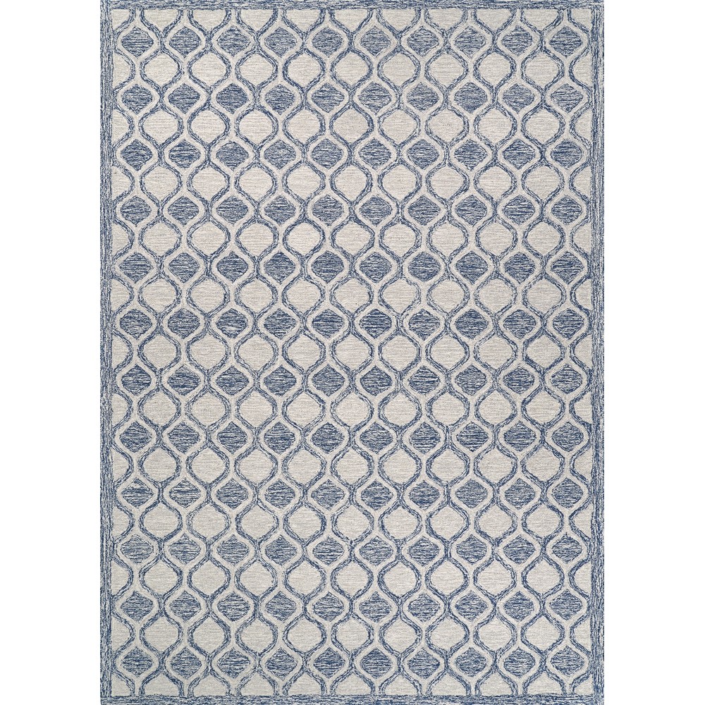Couristan Silverthorne Mosaic Indigo Rug 9' x 12'