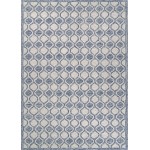 Couristan Silverthorne Mosaic Indigo Rug 9' x 12'