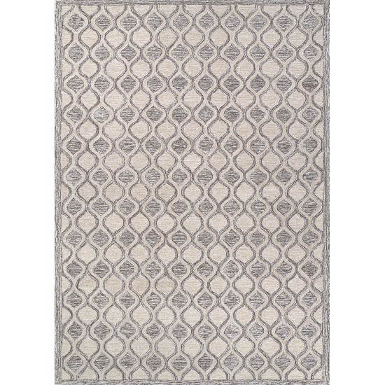 Couristan Silverthorne Mosaic Sandlewood Rug 5' x 8'