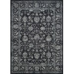 Couristan Sultan Treasures All Over Mashhad Black Rug 2' x 3'7"