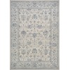 Couristan Sultan Treasures All Over Mashhad Grey Rug 6'6" x 9'6"