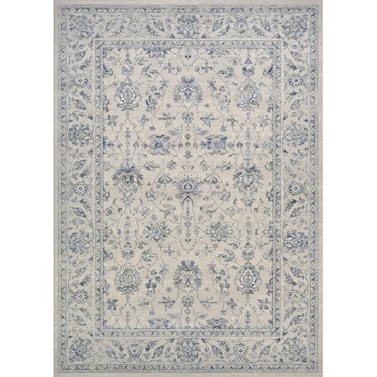 Couristan Sultan Treasures All Over Mashhad Grey Runner Rug 2'7" x 7'10"