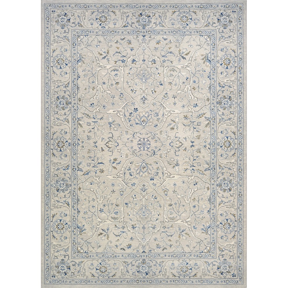 Couristan Sultan Treasures Floral Yazd Grey Rug 2' x 3'7"