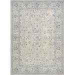 Couristan Sultan Treasures Floral Yazd Grey Runner Rug 2'7" x 7'10"