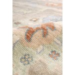 Pasargad Home Oushak Collection Beige Wool Area Rug 11'9" X 14'10"