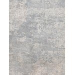 Pasargad Home Beverly Collection Silver/ Blue Bamboo Silk Area Rug 8'0" X 10'0"