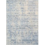 Pasargad Home Transitional Collection Silver Bamboo Silk & Wool Rug 8'5" X 11'8"