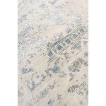 Pasargad Home Transitional Collection Silver Bamboo Silk & Wool Rug 8'5" X 11'8"