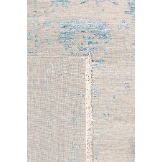 Pasargad Home Transitional Collection Silver Area Rug 9'0" X 11'10"