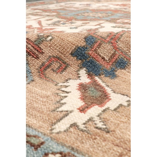 Pasargad Home Serapi Collection Ivory Wool Area Rug 9'8" X 13'10"