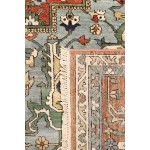 Pasargad Home Serapi Collection Rust Wool Area Rug 4'10" X 7'2"