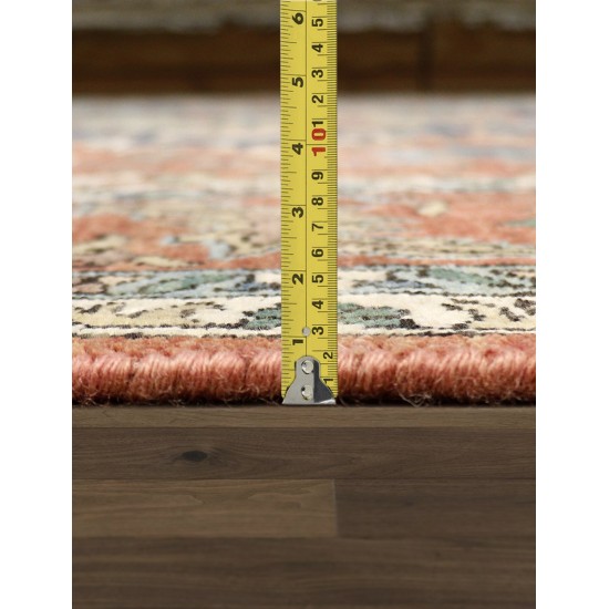 Pasargad Home Serapi Collection Rust Wool Area Rug 4'10" X 7'2"