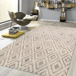 Pasargad Home Modern Collection Silver Bamboo Silk & Wool Rug 8'9" X 11'9"