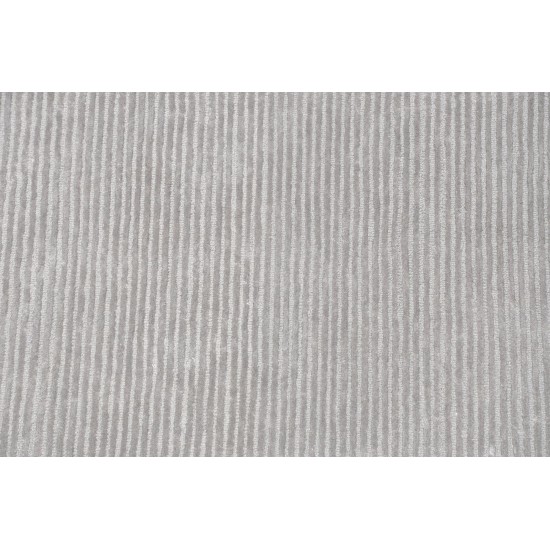 Pasargad Home Edgy Collection Silver Area Rug 12'0" X 15'0"