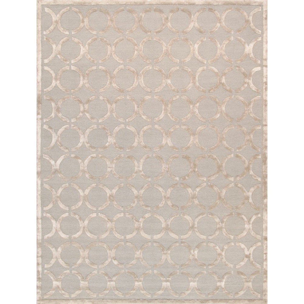 Pasargad Home Edgy Collection Beige Bamboo Silk & Wool Area Rug 12'0" X 15'0"