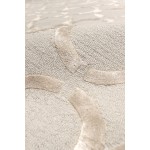 Pasargad Home Edgy Collection Beige Bamboo Silk & Wool Area Rug 12'0" X 15'0"