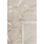 Pasargad Home Edgy Collection Beige Bamboo Silk & Wool Area Rug 12'0" X 15'0"